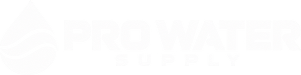 Pro Water Supply logo in white